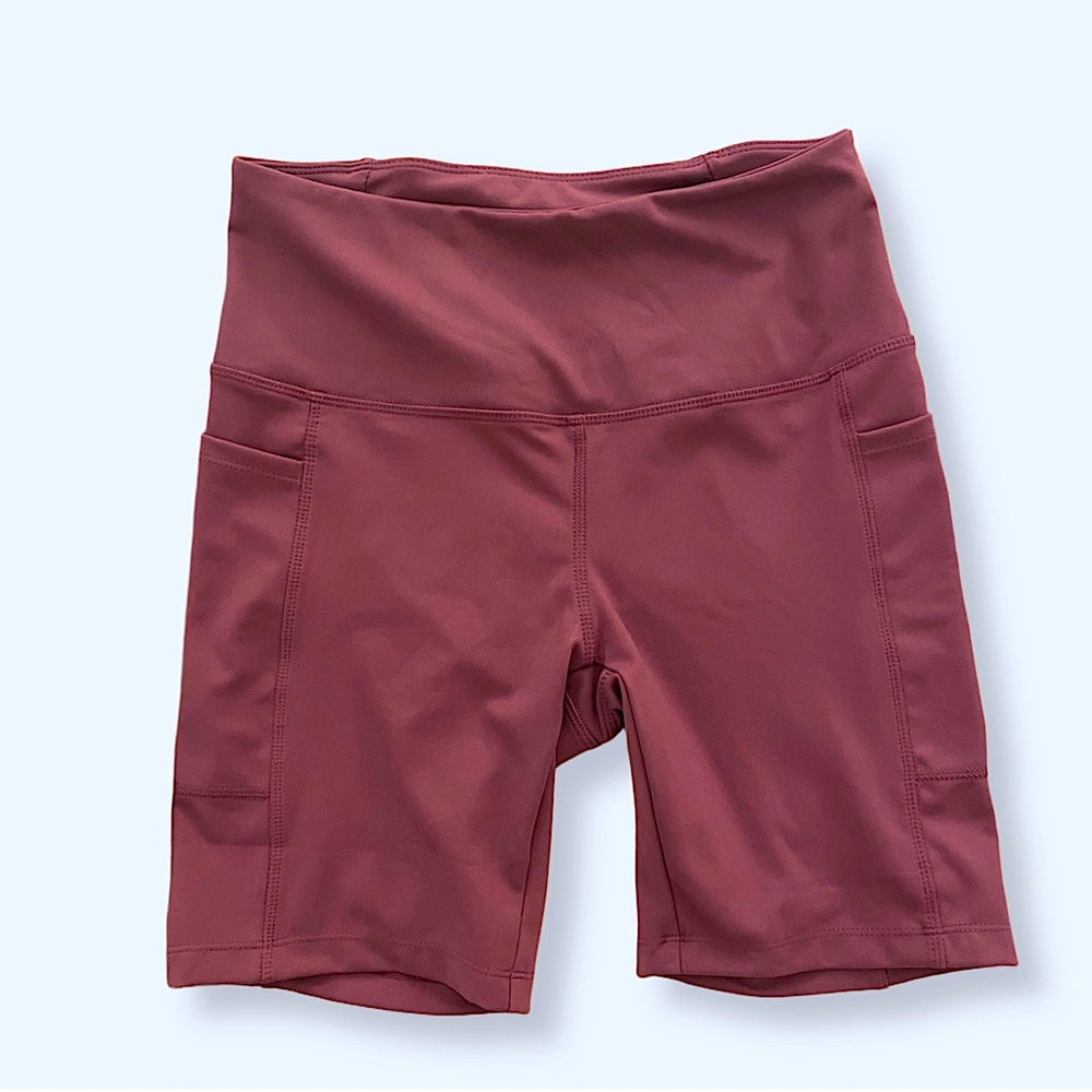 Purple Danskin Athletic Bike Yoga Shorts - Size S/P